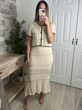 Load image into Gallery viewer, Neutral Muse Top &amp; Skirt Set
