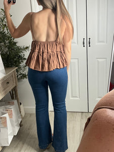 Erika Brown Top