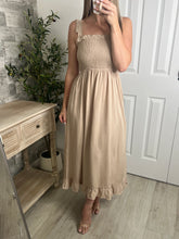 Load image into Gallery viewer, Bare Intentions Midi Dress

