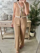 Load image into Gallery viewer, Island Top &amp; Pants Set Coffee
