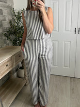 Load image into Gallery viewer, Teresa Top &amp; Pants Set Navy
