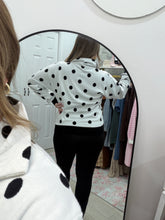 Load image into Gallery viewer, Sweet Spot Polka Dot Sweater
