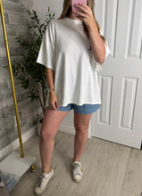 Load image into Gallery viewer, Novi White Cotton Tee
