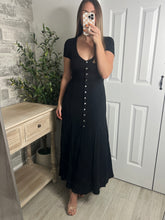Load image into Gallery viewer, Fancy You Maxi Dress Black
