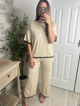 Load image into Gallery viewer, Cream Pumpkin Top &amp; Pants Set
