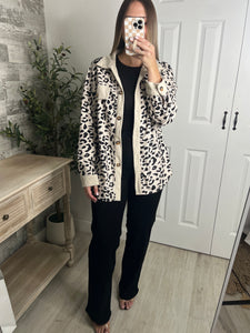 Ava Leopard Shacket