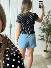 Load image into Gallery viewer, New Girl Polka Dot Top
