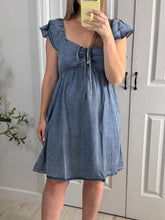 Load image into Gallery viewer, Babydoll Denim Dress
