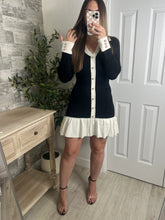 Load image into Gallery viewer, Luxe Monochrome Dress
