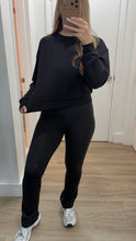 Load image into Gallery viewer, Black Crewneck Buttery Soft Top
