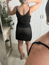 Load image into Gallery viewer, Leah Cover Up Dress Black
