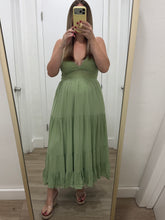 Load image into Gallery viewer, Isla Green Dress
