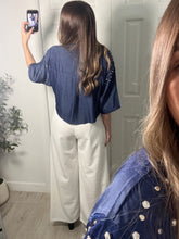 Load image into Gallery viewer, Blue Jean Top
