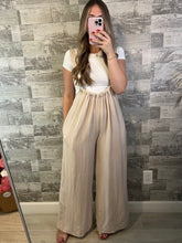 Load image into Gallery viewer, Sand &amp; Sea Overall Style Jumpsuit
