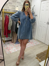 Load image into Gallery viewer, Denim Daydream Dress
