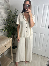 Load image into Gallery viewer, Oatmeal Top &amp; Pants Set
