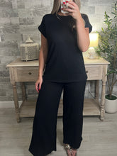 Load image into Gallery viewer, Cotton Folded Sleeve Basic Tee
