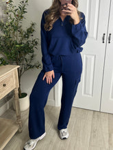 Load image into Gallery viewer, Cloud Comfot Top &amp; Pants Loungewear Set
