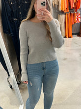 Load image into Gallery viewer, Luna Gray Sweater

