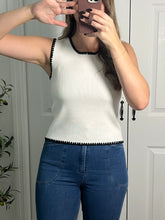 Load image into Gallery viewer, Tori White Tank Top
