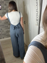 Load image into Gallery viewer, Boardwalk Denim Overall Style Jumpsuit
