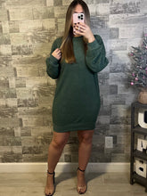 Load image into Gallery viewer, Cozy Nights Sweater Dress
