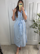 Load image into Gallery viewer, Bluebird Striped Midi Dress
