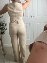 Load image into Gallery viewer, Sandstone Vest Top &amp; Pants Set
