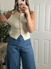Load image into Gallery viewer, Amy Knit Cream Top
