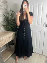 Load image into Gallery viewer, Fancy You Maxi Dress Black
