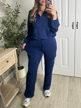 Load image into Gallery viewer, Cloud Comfot Top &amp; Pants Loungewear Set
