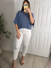 Load image into Gallery viewer, Bluebell Button Knit Top
