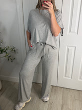 Load image into Gallery viewer, Liberty Lane Top &amp; Pants Set Heather Grey
