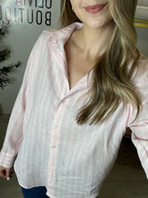 Load image into Gallery viewer, Pink Daze Button Down Top
