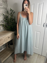 Load image into Gallery viewer, Autumn Denim Maxi Dress
