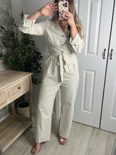 Load image into Gallery viewer, Sarah Biege Code Jumpsuit
