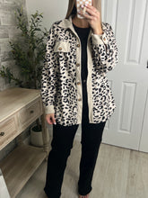 Load image into Gallery viewer, Ava Leopard Shacket
