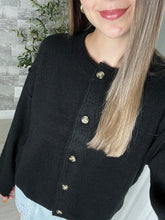 Load image into Gallery viewer, Relaxed Fit Button Down Cardigan Sweater
