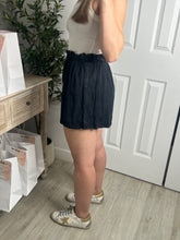 Load image into Gallery viewer, Acid Wash Black Shorts
