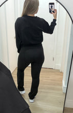 Load image into Gallery viewer, Black Crewneck Buttery Soft Top
