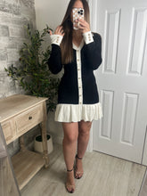 Load image into Gallery viewer, Luxe Monochrome Dress
