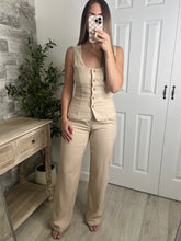 Load image into Gallery viewer, Sandstone Vest Top &amp; Pants Set
