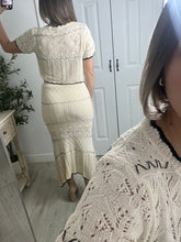 Load image into Gallery viewer, Neutral Muse Top &amp; Skirt Set
