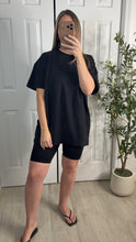 Load image into Gallery viewer, On The Run Top &amp; Shorts Set Black

