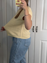 Load image into Gallery viewer, Butter Yellow Breeze Knit Top
