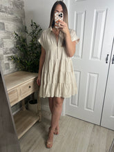 Load image into Gallery viewer, Oatmeal Mini Dress
