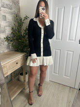 Load image into Gallery viewer, Luxe Monochrome Dress
