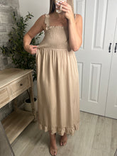 Load image into Gallery viewer, Bare Intentions Midi Dress
