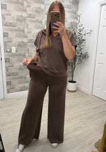 Load image into Gallery viewer, Roamlee Chocolate Top &amp; Pants Set
