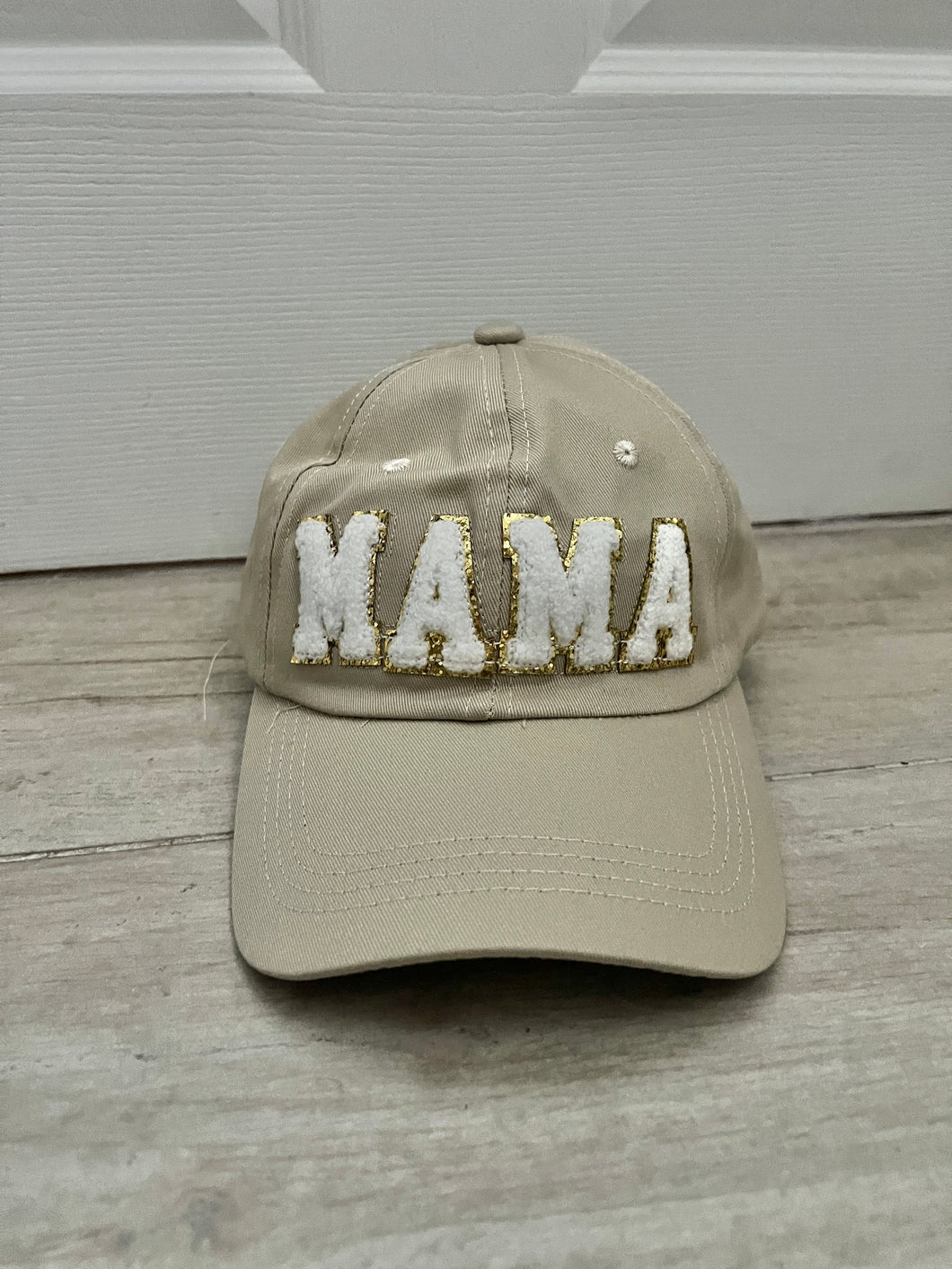 Mama Chenille Patch Baseball Cap Hat